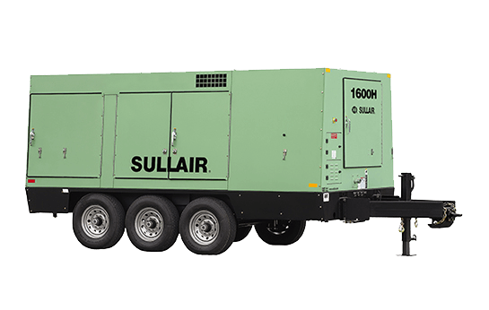 1600H T3 Portable Diesel Rotary Screw Compressor Sullair